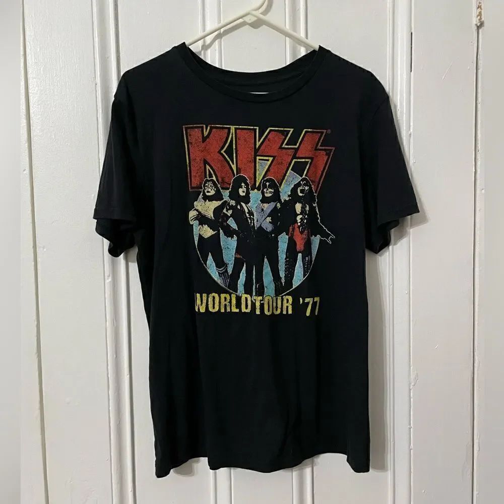 KISS World Tour ‘77 t shirt